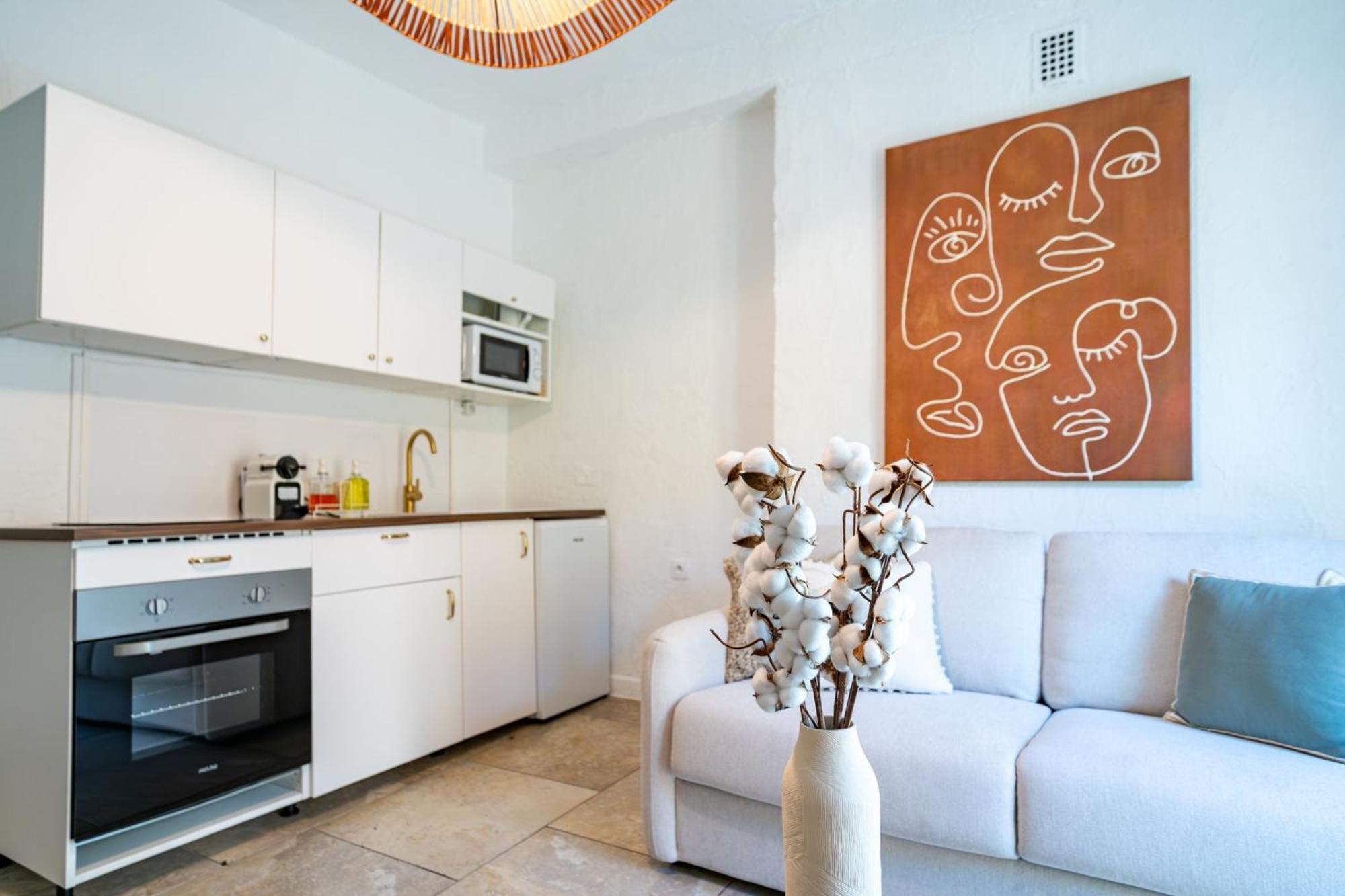 Charmant Appartement 2P Au Coeur Du Vieux นีซ ภายนอก รูปภาพ