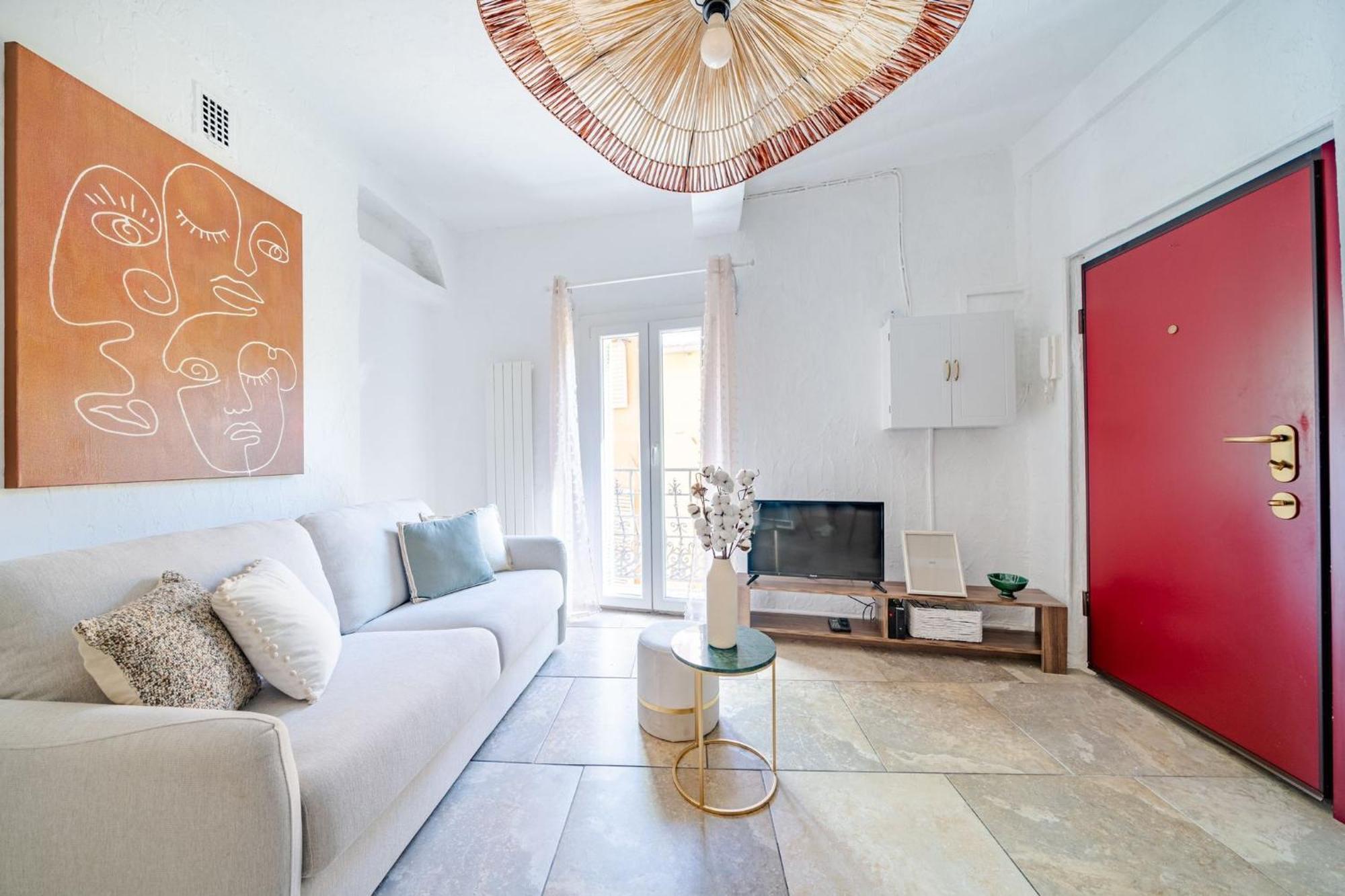 Charmant Appartement 2P Au Coeur Du Vieux นีซ ภายนอก รูปภาพ